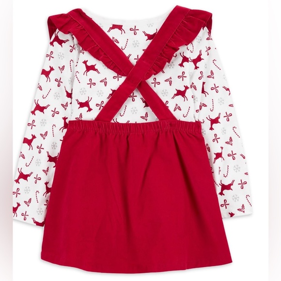 Carter's Child of Mine Toddler Girl Holiday Dress Set, 2-Piece - Picture 3 of 3